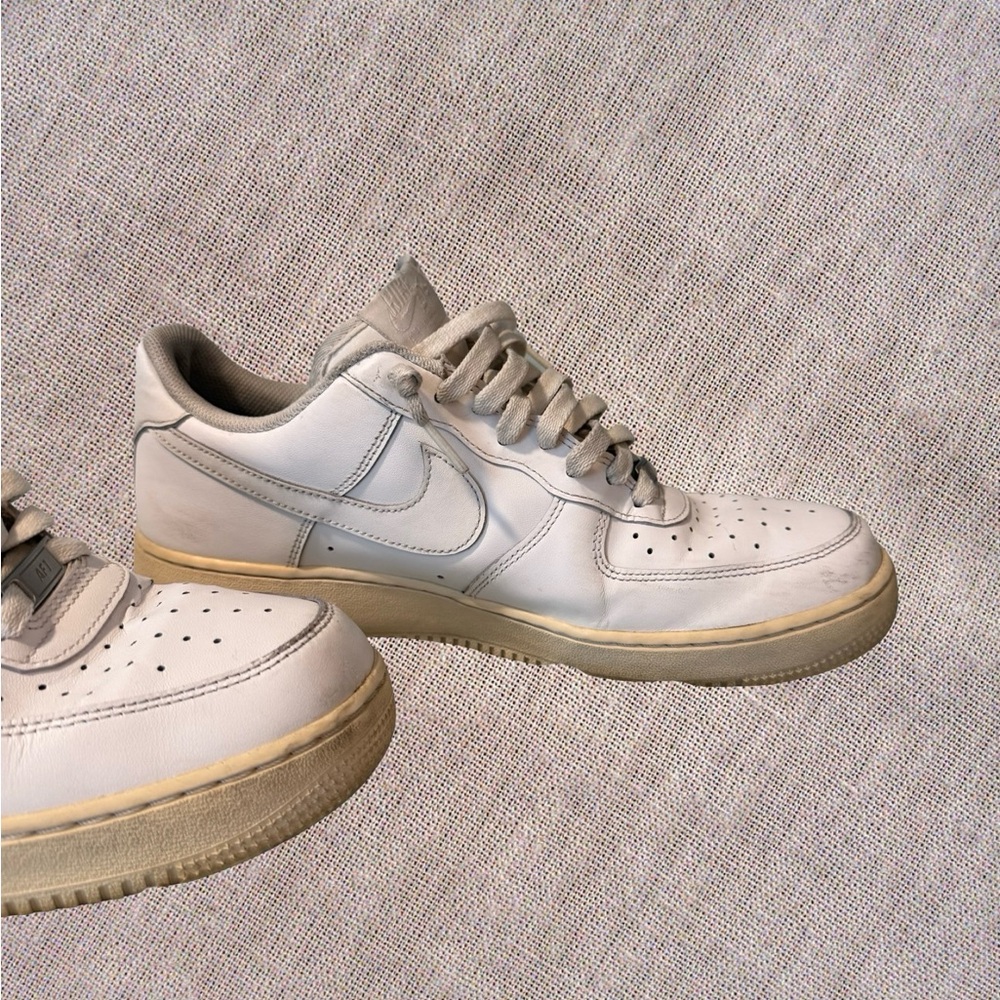 Nike White Airforce 1’s Vintage - Size 11.5 - Picture 3 of 11
